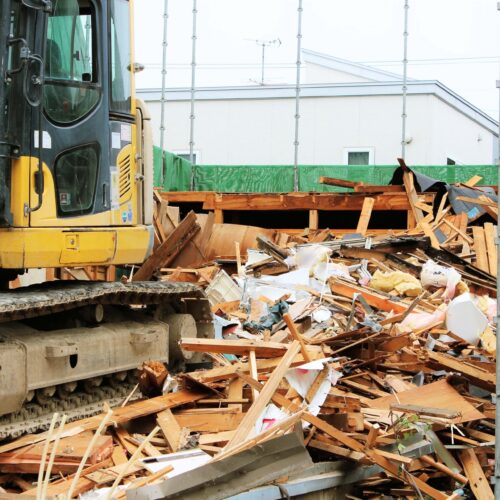 木造建物の解体工事について